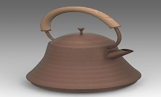 Gig Preview - Design 3d amazing kettle model