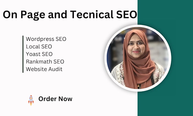 Gig Preview - Do complete on page SEO and technical optimization for your website