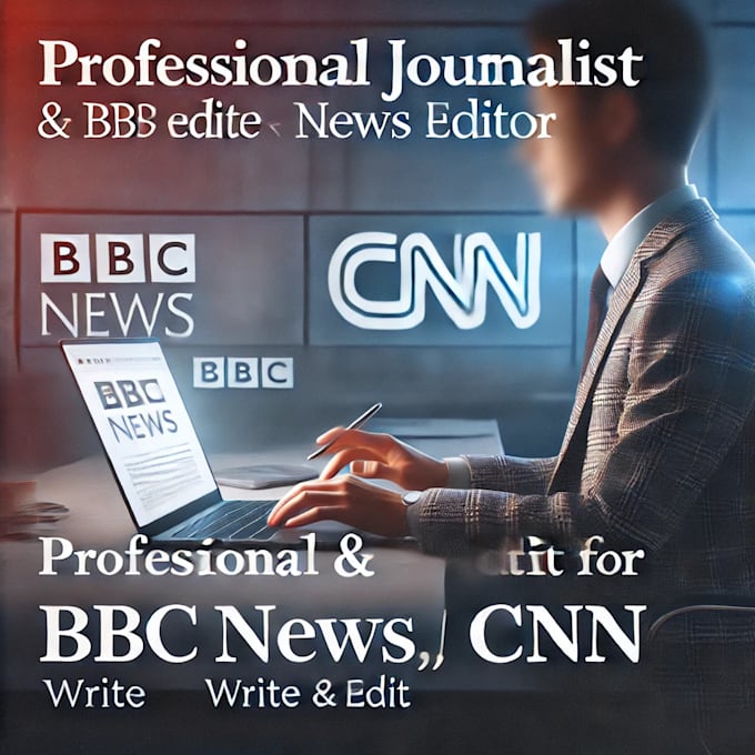 Gig Preview - Write and be your news editor journalist to bbc news, CNN news website