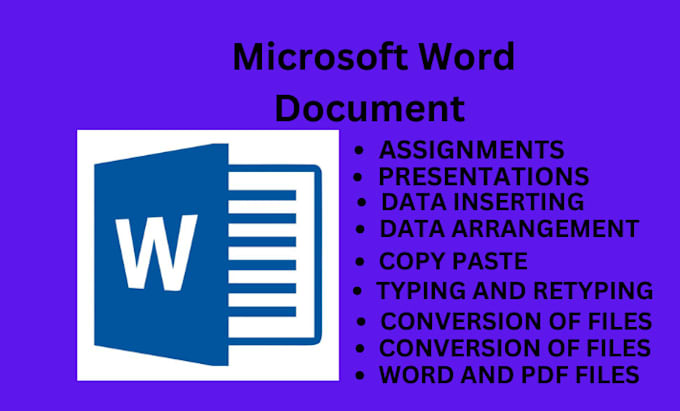 Gig Preview - Format, design, arrange, redesign  ms word document