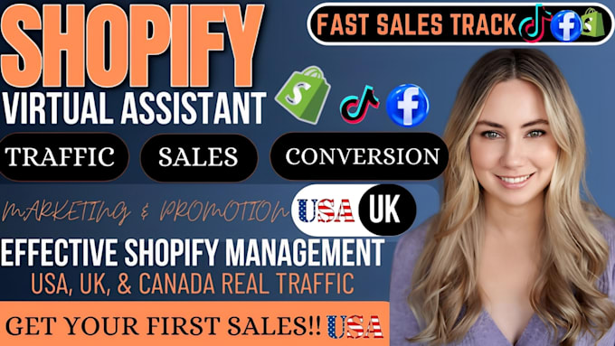 Bestseller - shopify virtual assistant, shopify ecommerce manager, boost shopify sales expert