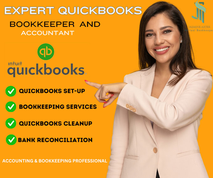 Gig Preview - Cleanup reconciliation and bank reconciliation in quickbooks