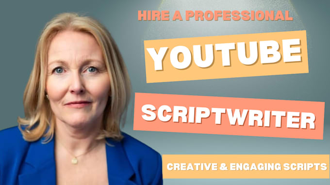 Gig Preview - Be youtube script writer, tv screenplay, video script writing, cyber issues