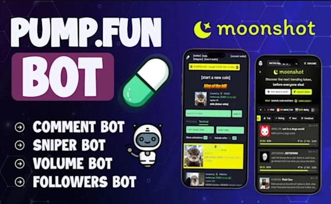 Gig Preview - Develop solana volume bot pumpfun sunpump bundler bot for moonshot on solana