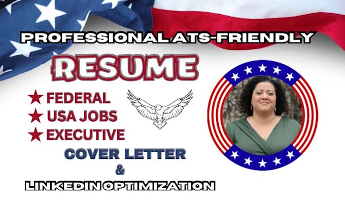 Bestseller - create a resume and cover letter for a federal or USA jobs