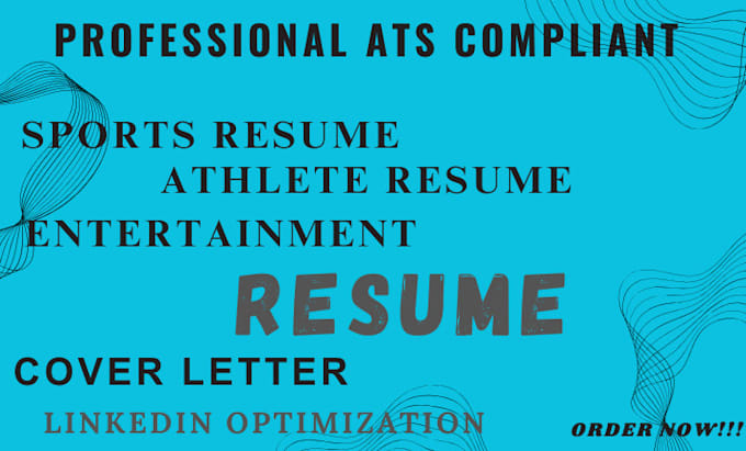 Gig Preview - Crafting resumes for athletes in football, sports media