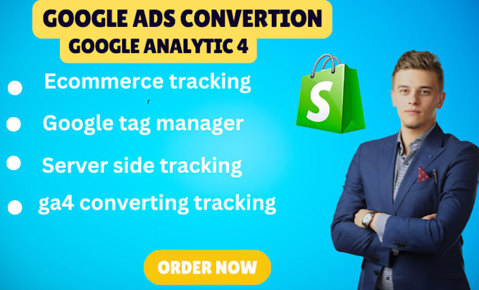 Gig Preview - Do ga4 enhanced ecommerce tracking google tag manager for shopify