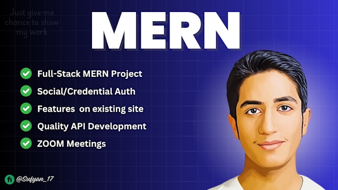 Gig Preview - Build, rebuild, fix or be your mern developer