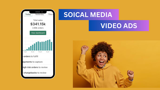 Gig Preview - Create you a ad for any social media platform shopify ads