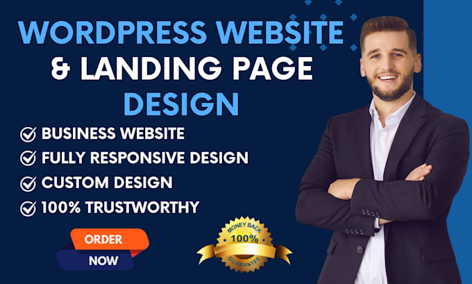 Bestseller - design or redesign wordpress website or landing page