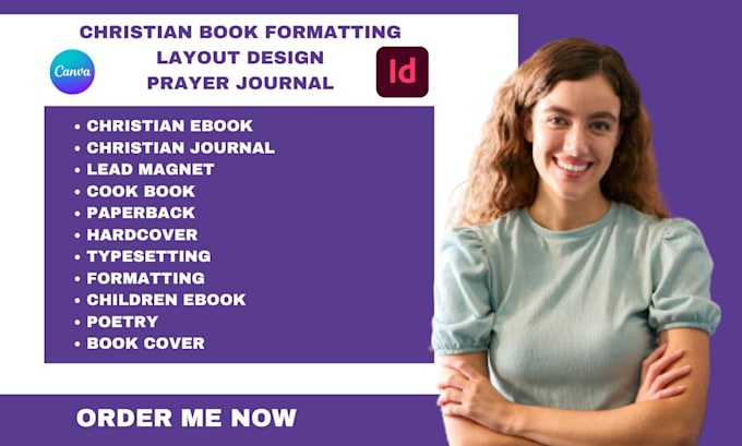 Gig Preview - Design christian ebook, prayer journal, daily devotional for amazon kdp