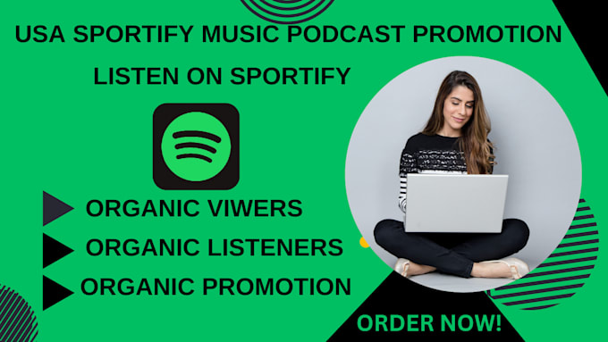 Gig Preview - Do USA spotify podcast promotion, USA music promotion