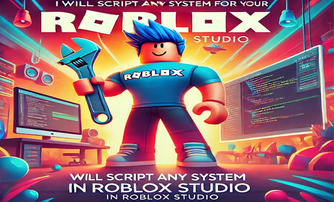 Gig Preview - Script any system for your game in roblox, roblox studio