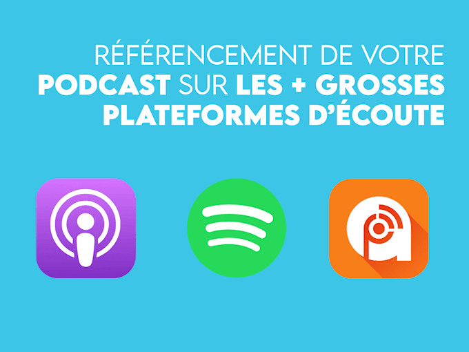 Gig Preview - Vous aider a referencer votre podcast sur les plus grosses plateformes