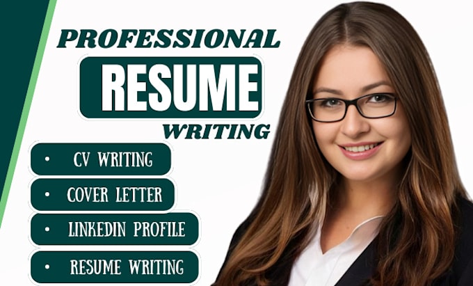 Gig Preview - Write resume, cover letter, cv, linkedin,  resume writing, executive resume, ats