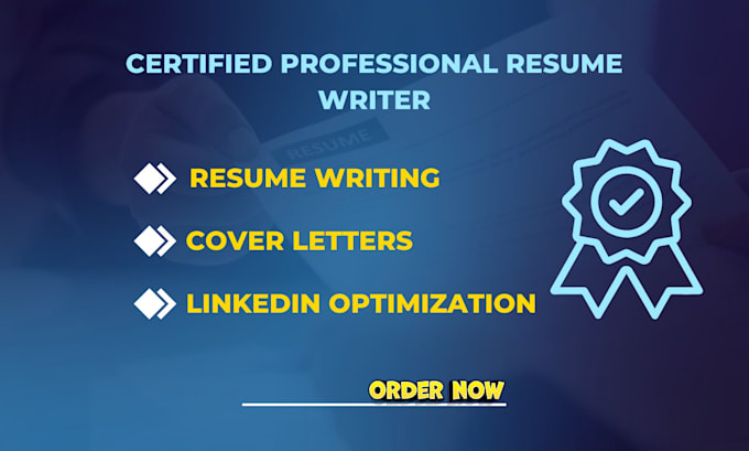 Bestseller - write edit, and upgrade your professional resume, CV, cover letter and linkedin