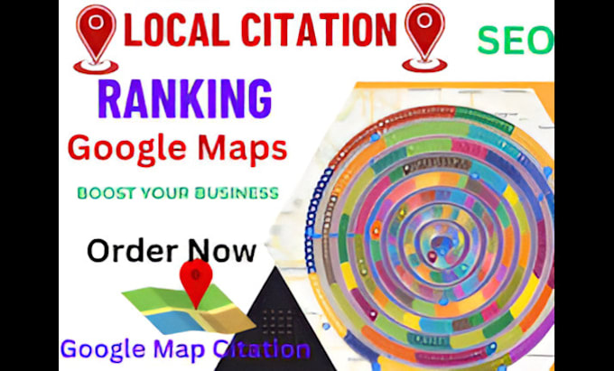 Gig Preview - Do google map citation gmb local citation for local business seo domination