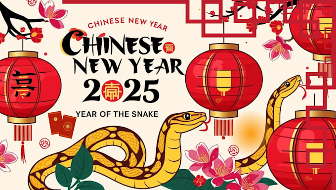 Gig Preview - Design chinese new year card