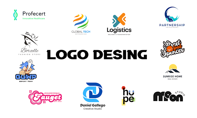 Gig Preview - Do custom logo design to elevate your brand identity