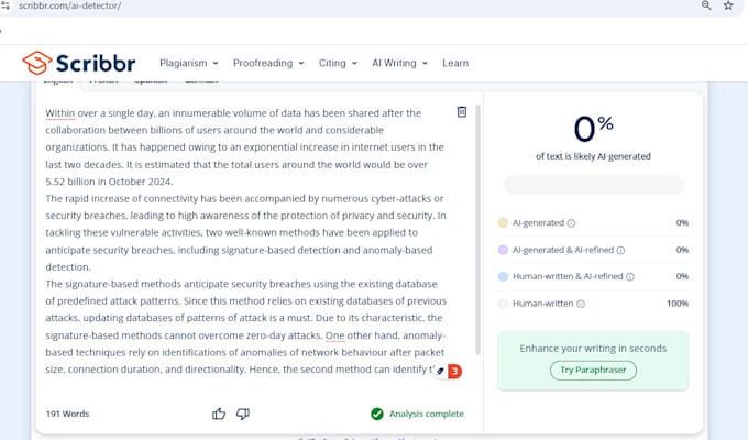 Gig Preview - Humanize your ai generated thesis and papers