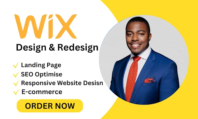 Bestseller - wix website design wix website redesign wix business design wix store