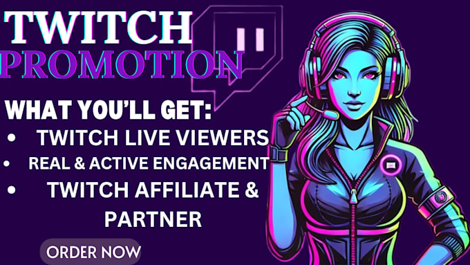 Gig Preview - Promote your twitch channel organically