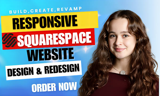 Gig Preview - Develop build squarespace website design redesign squarespace squarespace seo