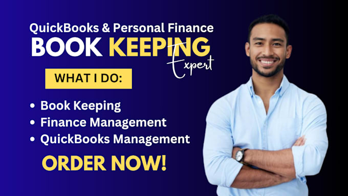 Bestseller - handle quickbooks management, financial statement preparation and bookkeeping