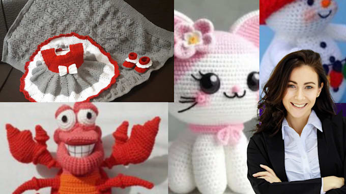 Gig Preview - Custom crochet patterns amigurumi designs and crochet charts