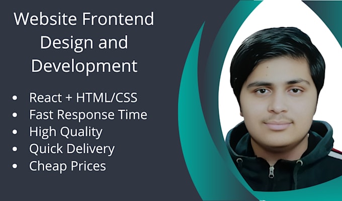 Gig Preview - Do frontend react development for your website