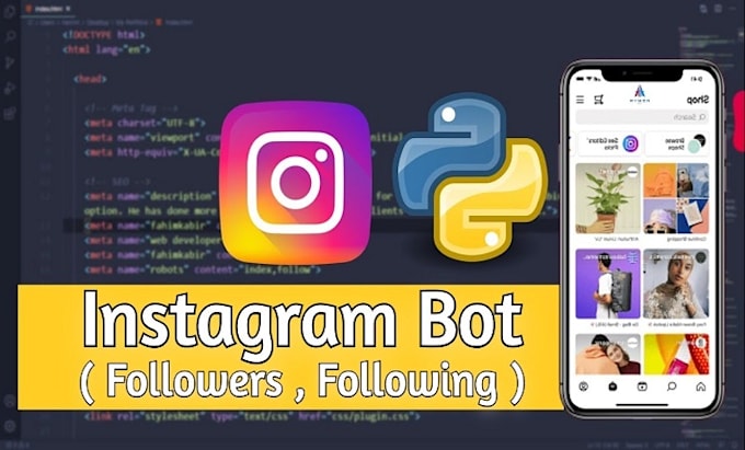 Gig Preview - Code instagram API bot, tiktok API bot, youtube API bot, telegram API bot