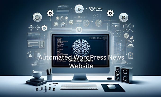 Gig Preview - Create a professional, fully automated wordpress news website with google news