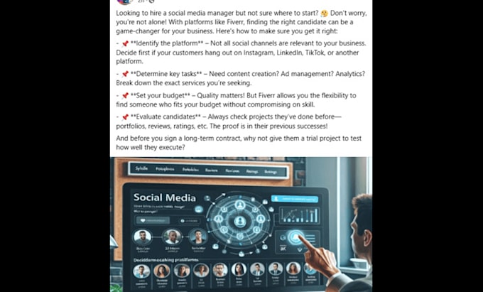 Gig Preview - Create multiple engaging social media assets from a blog