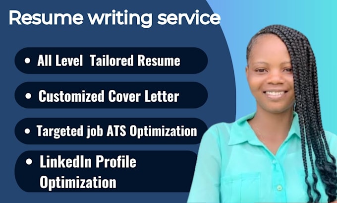 Gig Preview - Write  your executive resume, cover letter and optimize your linkedin