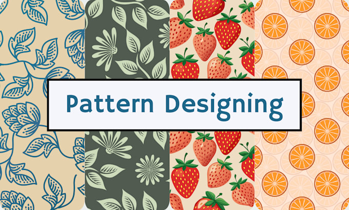 Bestseller - design seamless vector patterns for textile prints