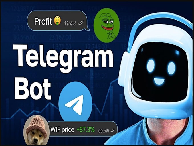 Bestseller - develop telegram trading bot for evm solana, ton blockchain