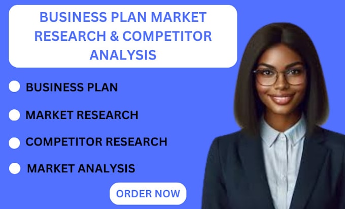 Gig Preview - Conduct market research, competitor analysis