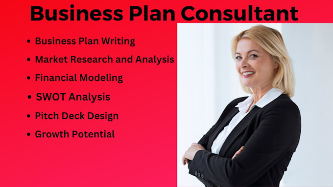 Gig Preview - Be your professional business plan consultant and writer