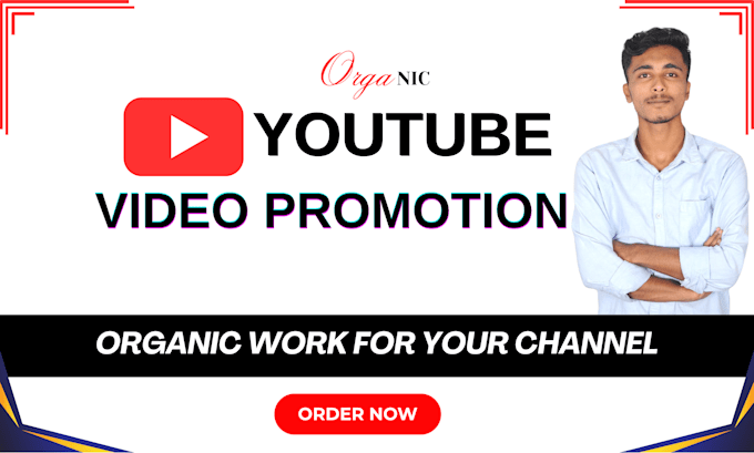 Gig Preview - Do organic youtube video promotion for channel growth