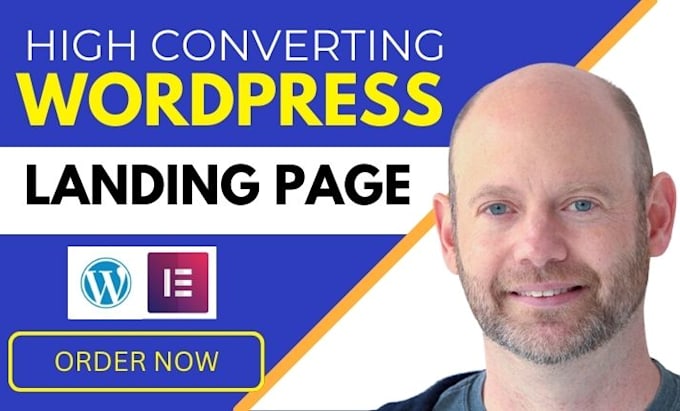 Gig Preview - Create a responsive wordpress landing page design or website using elementor pro