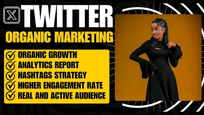 Bestseller - do x twitter marketing and promotion with organic growth