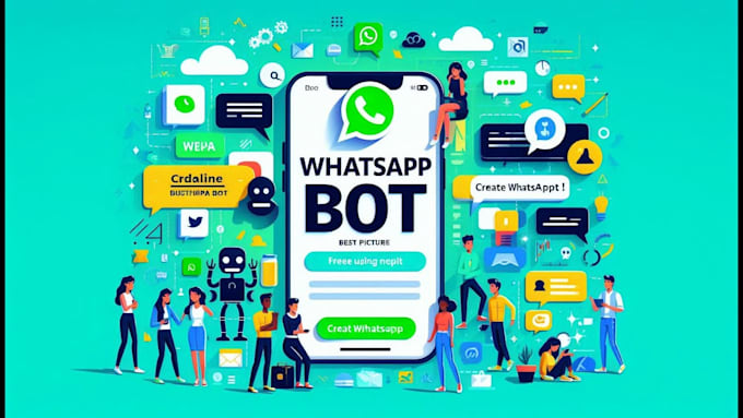 Gig Preview - Do whatsapp chatbot, chatgpt, whatsapp automation, whatsapp marketing