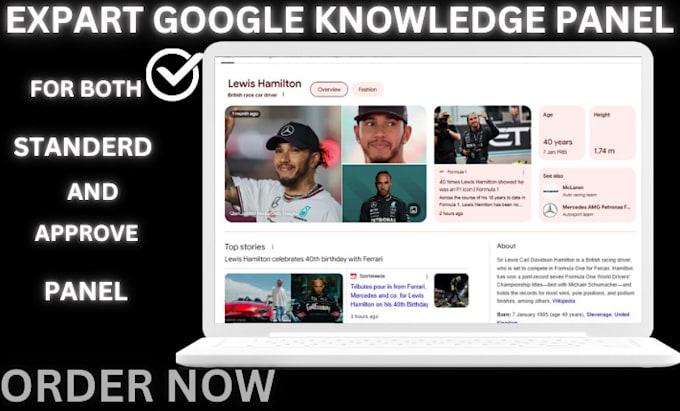 Bestseller - build both approve and standard google knowledgepanel for any purpose or aim