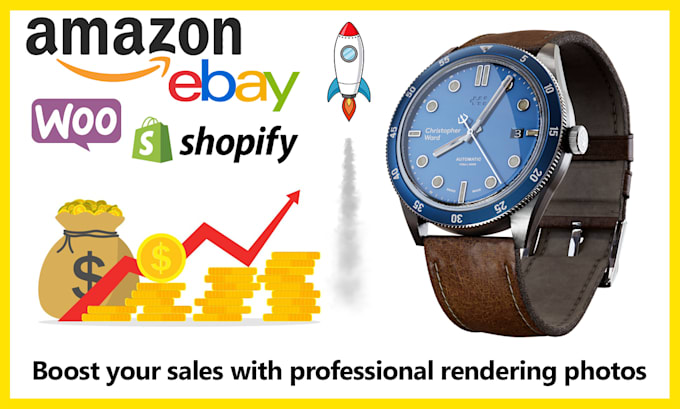 Gig Preview - Create photorealistic 3d product renders for amazon, ebay, shopify, woocommerce