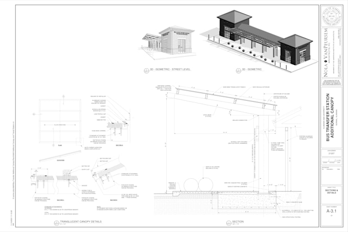 Gig Preview - Draw stamp sign architectural engineer structural floor adu plan for city permit