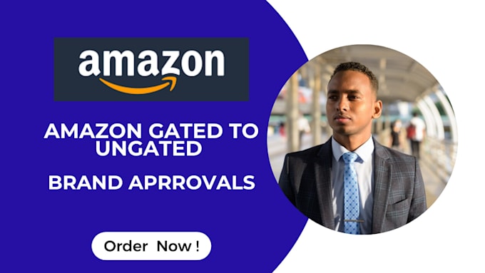 Gig Preview - Do amazon gated to ungated categories amazon brand approval