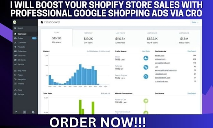 Bestseller - boost your shopify store sales with professional google shopping ads via cro