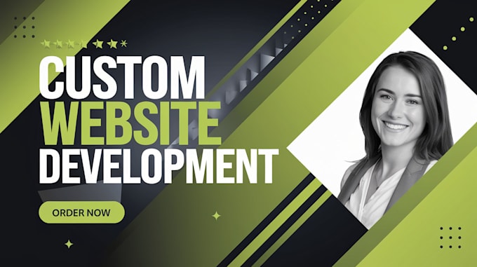 Gig Preview - Build or rebuild website in full stack development  create custom website