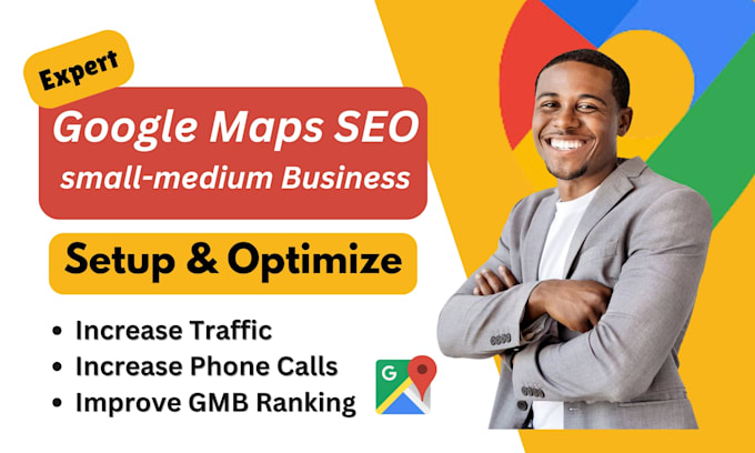 Gig Preview - Do google my business optimization or local maps ranking or local seo