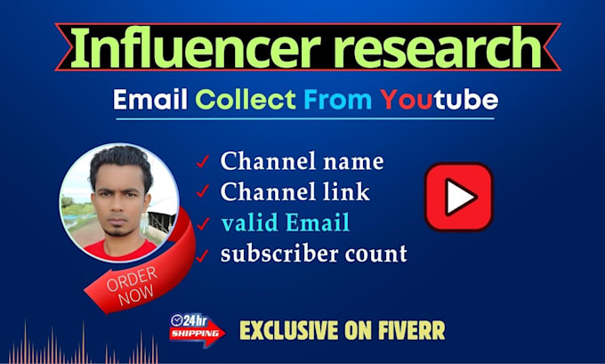 Bestseller - find best youtube influencer email leads for your business